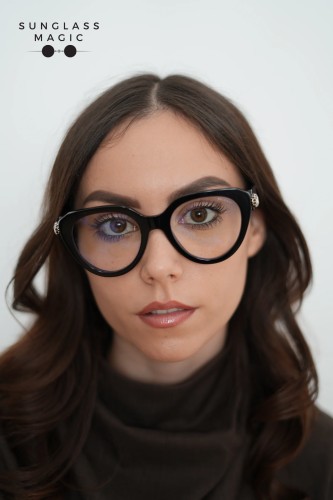 Bvlgari BV50003I SERPENTI - 001 - 51 Optical frames Black Pillow (Rounded)
