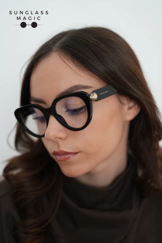 Bvlgari BV50003I SERPENTI - 001 - 51 Optical frames Black Pillow (Rounded)