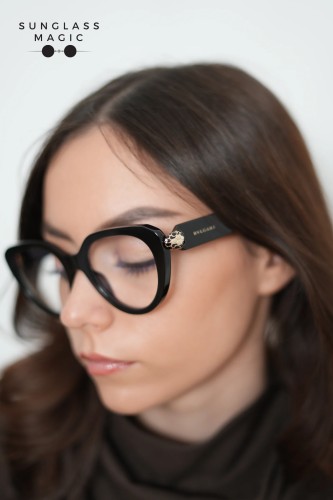 Bvlgari BV50003I SERPENTI - 001 - 51 Optical frames Black Pillow (Rounded)