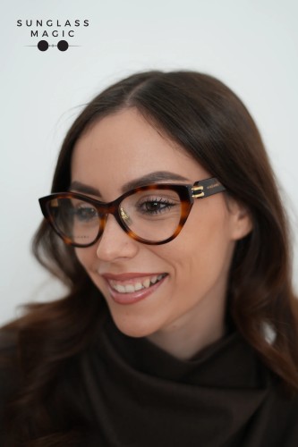 Bvlgari BV50045F B ZERO1 - 053 - 54 Optical frames Havanna Cat Eye