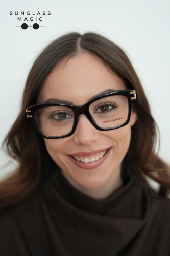 DOLCE & GABBANA DG3419 - ​501 - ​54 Optical frames Black Square