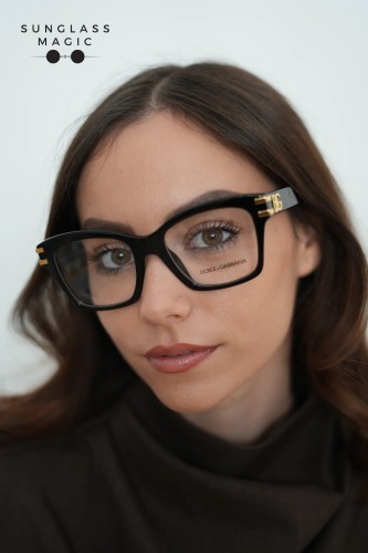 DOLCE & GABBANA DG3419 - ​501 - ​54 Optical frames Black Square