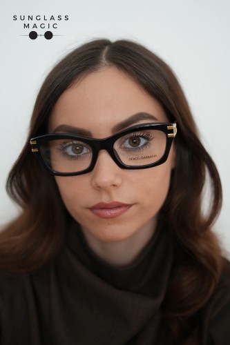 DOLCE & GABBANA DG3420 - ​501 - ​54 Optical frames Black Square