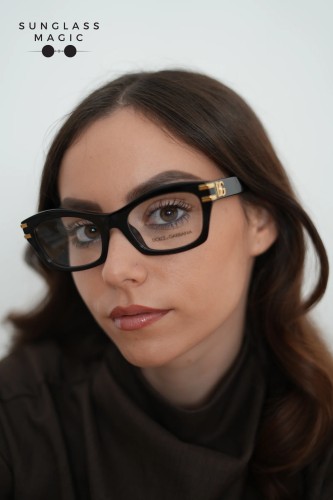 DOLCE & GABBANA DG3420 - ​501 - ​54 Optical frames Black Square