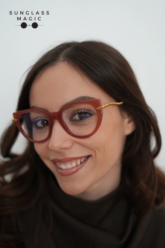 Bvlgari BV50001I - 047 - 51 Optical frames Pink Pillow (Rounded)