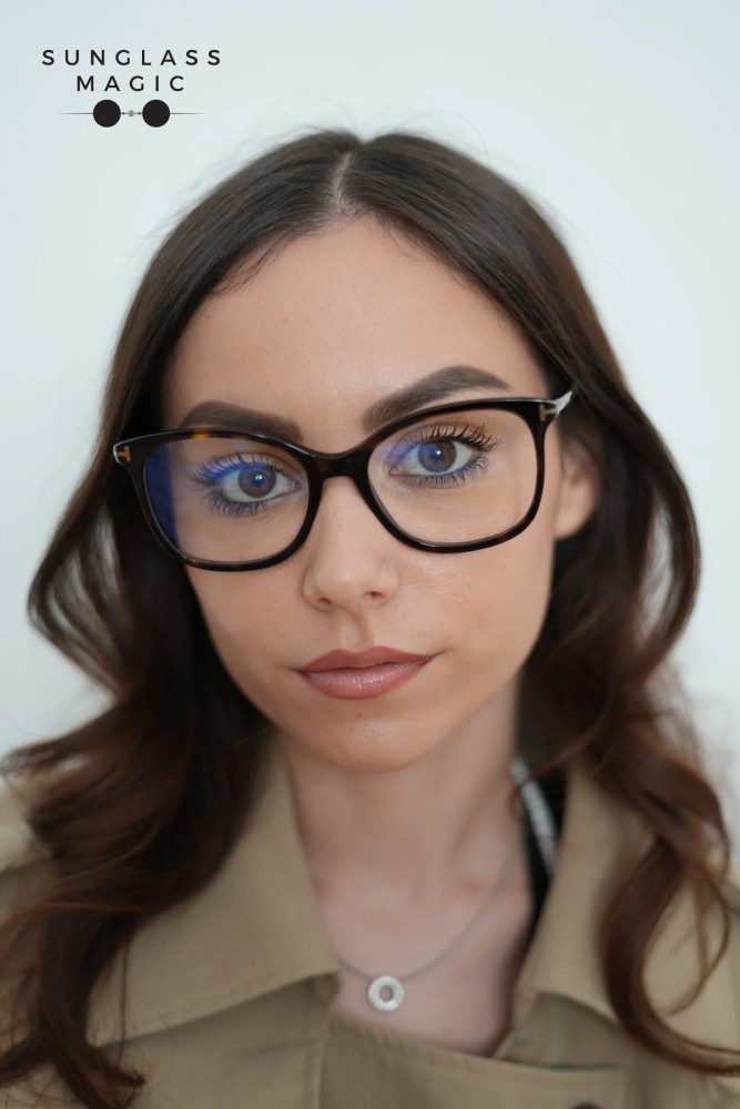 Tom Ford TF6089-B - 052 - 54 - WITH BLUE-VIOLET LIGHT FILTER LENSES Optical frames