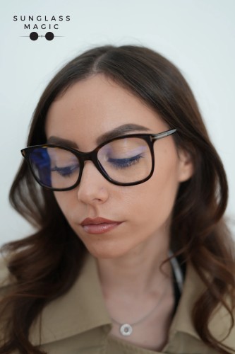 Tom Ford TF6089-B - 052 - 54 - WITH BLUE-VIOLET LIGHT FILTER LENSES Optical frames