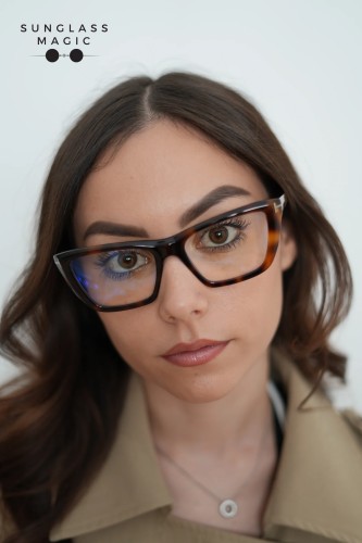 Tom Ford TF6047-B - 053 - 54 - WITH BLUE-VIOLET LIGHT FILTER LENSES Optical frames Havana