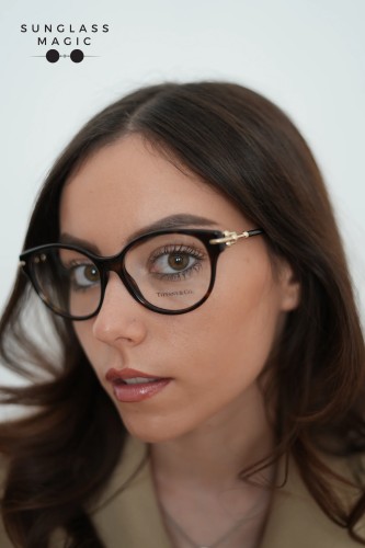 TIFFANY & CO. TF2289 - 8015 - 55 Optical frames Havanna Cat Eye