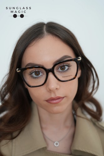 TIFFANY & CO. TF2284B - 8015 - 53 Optical frames Havanna Square
