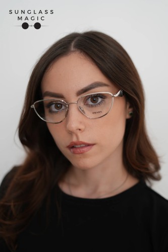 PRADA PR D52V - 1BC1O1 - 54 Optical frames Silver