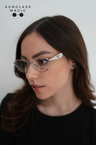 PRADA PR D52V - 1BC1O1 - 54 Optical frames Silver