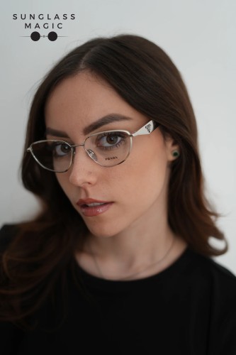 PRADA PR D52V - 1BC1O1 - 54 Optical frames Silver