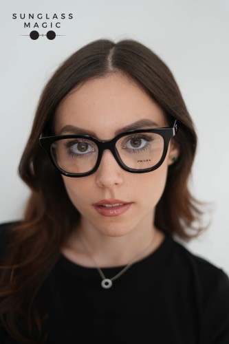 PRADA PR C11V - 16K1O1 - 53 Optical frames Black Butterfly