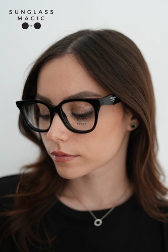 PRADA PR C11V - 16K1O1 - 53 Optical frames Black Butterfly