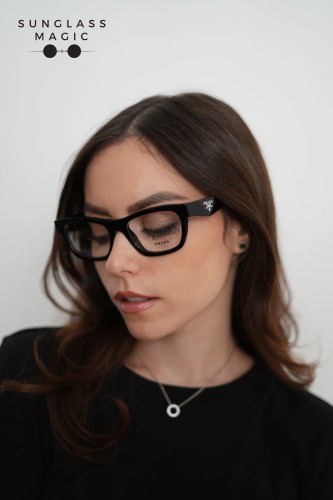 PRADA PR B01V - ​16K1O1 - ​54 Optical frames Black Square