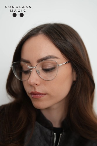 Jimmy Choo JC285 - 010 - 54 Optical frames Silver Cat Eye