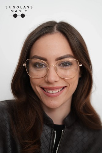 Jimmy Choo JC286/G - J5G - 55 Optical frames Gold Cat Eye