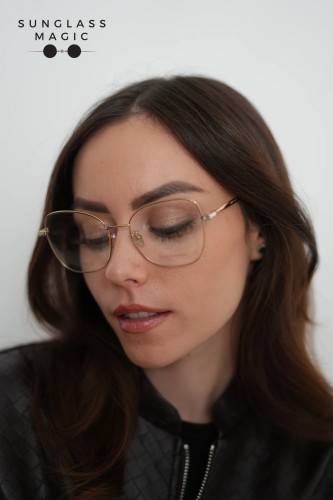 Jimmy Choo JC286/G - J5G - 55 Optical frames Gold Cat Eye
