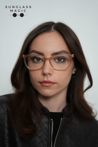 Jimmy Choo JC317 - 09Q - 54 Optical frames Brown Pillow (Rounded)