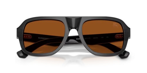 BURBERRY BE4478 - 421173 - 55 Sunglasses Gray Pilot (Aviator)