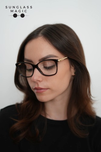 Jimmy Choo JC292 - QUM - 54 Optical frames Havana Pillow (Rounded)
