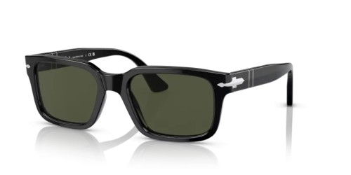 Persol PO3272S - 95/31 - 55 Sunglasses Black Rectangle