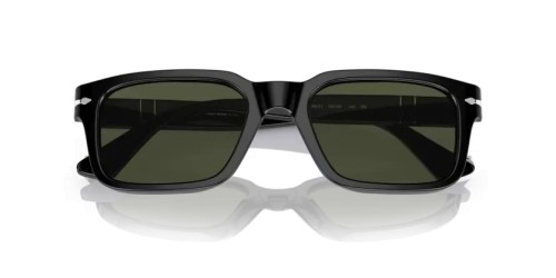 Persol PO3272S - 95/31 - 55 Sunglasses Black Rectangle