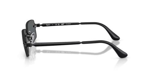 Ray-Ban RB3928 - 002/81 - 54 - WITH POLARIZED LENSES Sunglasses Black Rectangle