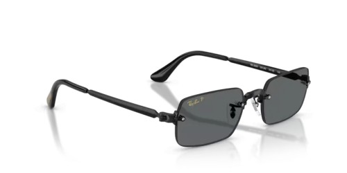 Ray-Ban RB3928 - 002/81 - 54 - WITH POLARIZED LENSES Sunglasses Black Rectangle