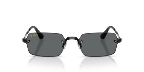 Ray-Ban RB3928 - 002/81 - 54 - WITH POLARIZED LENSES Sunglasses Black Rectangle