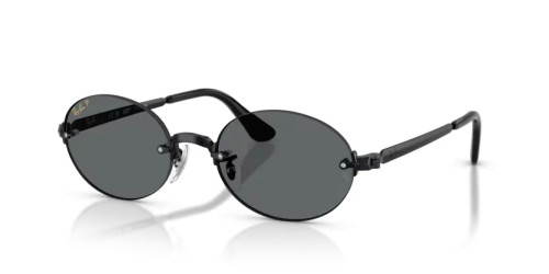 Ray-Ban RB3929 - 002/81 - 54 - WITH POLARIZED LENSES Sunglasses Black Oval