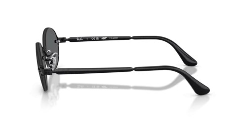 Ray-Ban RB3929 - 002/81 - 54 - WITH POLARIZED LENSES Sunglasses Black Oval