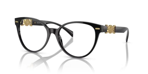 VERSACE VE3334 - GB1 - 53 Optical frames Black Cat Eye