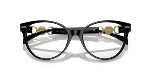VERSACE VE3334 - GB1 - 53 Optical frames Black Cat Eye