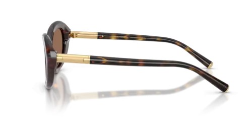 DOLCE & GABBANA DG4519 - 502/73 - 54 Sunglasses Havanna Oval