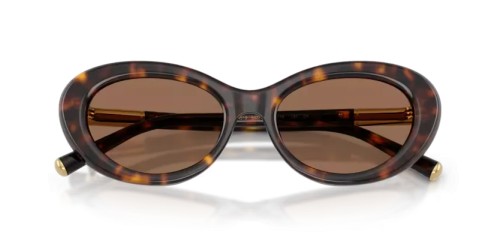 DOLCE & GABBANA DG4519 - 502/73 - 54 Sunglasses Havanna Oval