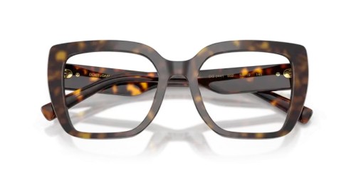 DOLCE & GABBANA DG3441 - 502 - 53 Optical frames Havanna Square