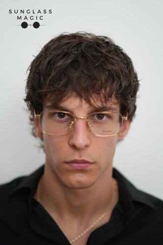PRADA PR C50VD - 5AK1O1 - 55 Optical frames Gold