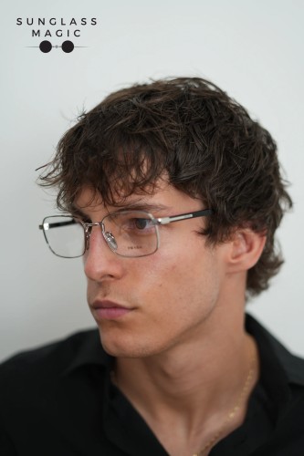 PRADA PR C50VD - 1BC1O1 - 55 Optical frames Silver Square