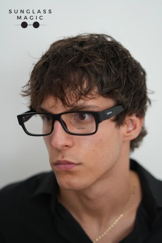 PRADA PR B09V - ​12P1O1 - ​57 Optical frames Black Square