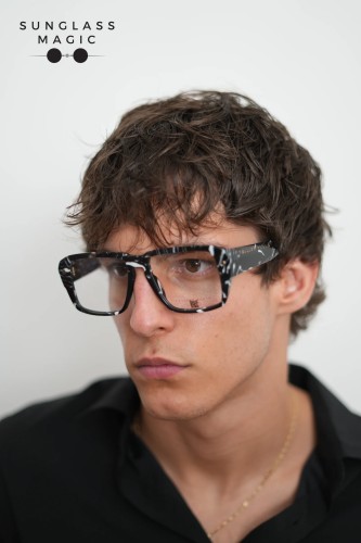 Philipp Plein VPP081 HEXAGON - 0Z21 - 55 Optical frames Square