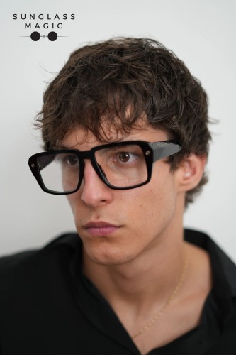 Philipp Plein VPP081 HEXAGON - 0700 - 55 Optical frames Black Square