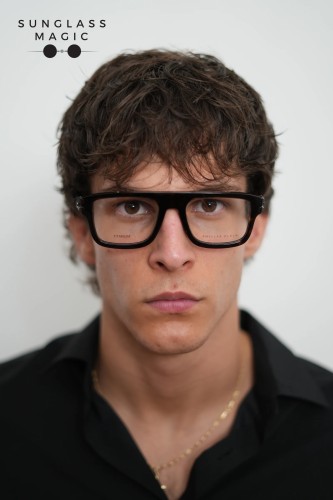 Philipp Plein VPP021 LIGHT FIGHTER - 0722 - 53 Optical frames Dark Havana Square