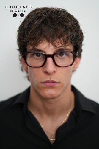 Philipp Plein VPP083 BRAVE SHADE - 0C10 - 52 Optical frames Havanna Square
