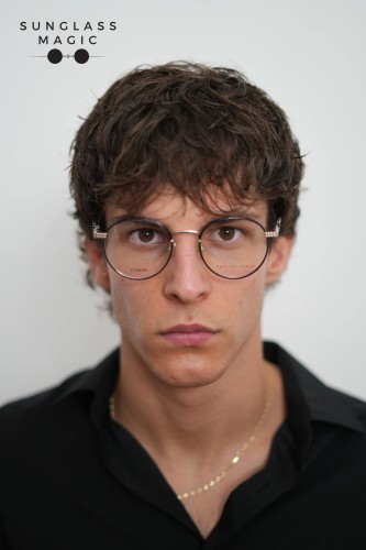 Philipp Plein VPP061V GLAM SUNSET TITANIUM - 0300 - 50 Optical frames Round