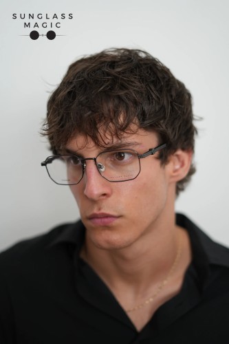 Philipp Plein VPP062V CLASSICAL WAVES - 0568 - 54 Optical frames Black Square