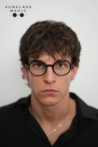 Tom Ford FT5850-Private Collection REAL HORN - 063 - 47 Optical frames Round