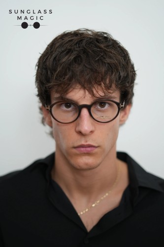 Tom Ford FT5720-Private Collection REAL HORN - 064 - 49 Optical frames Oval