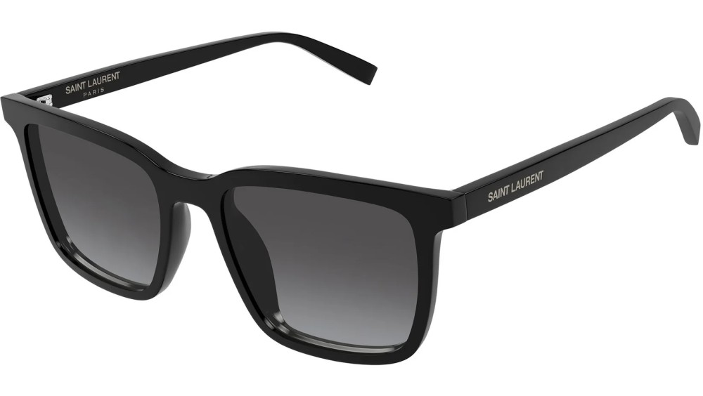 Saint Laurent SL 500 - 006 - 54 Sunglasses Black Rectangle